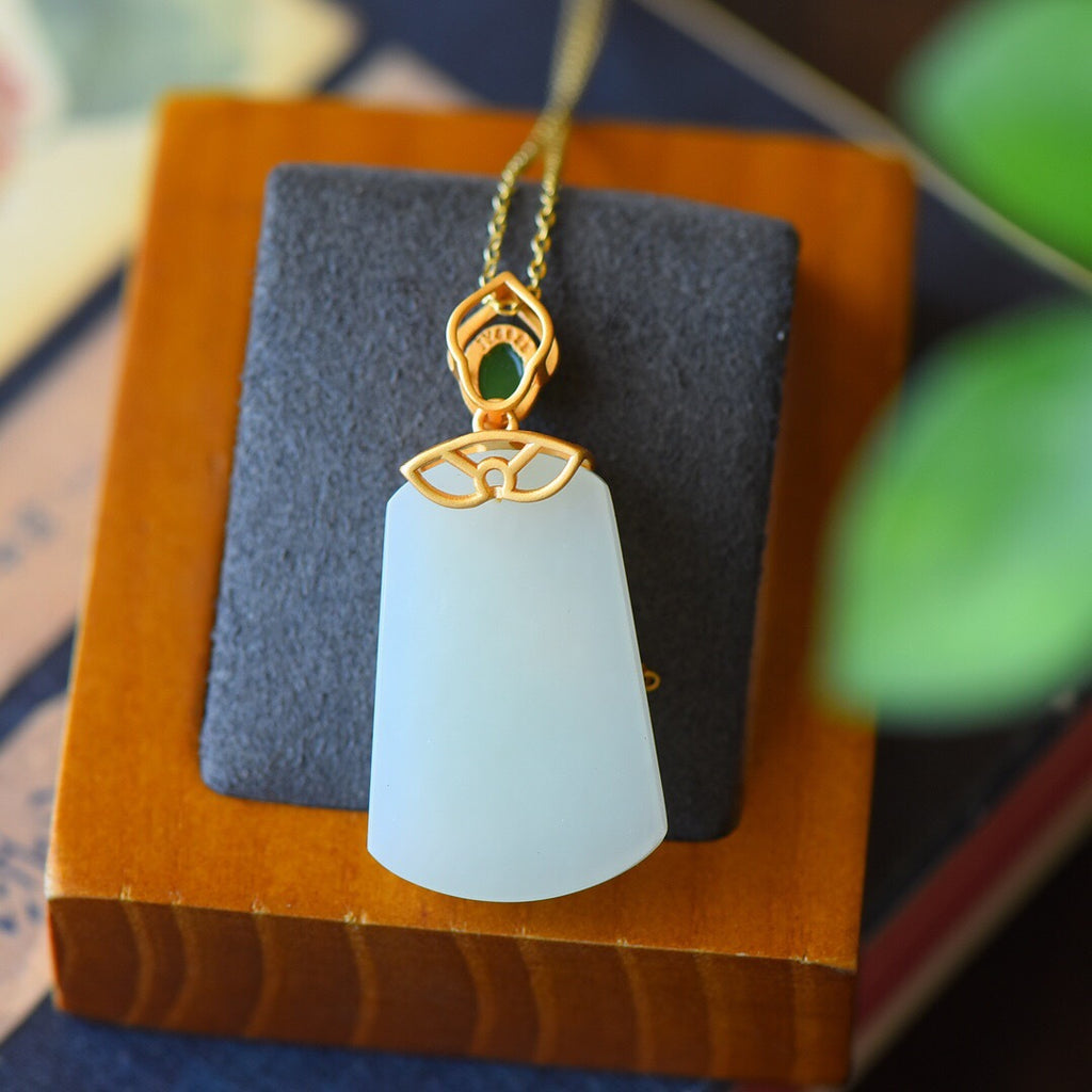 Argent Collier magnifique au style unique