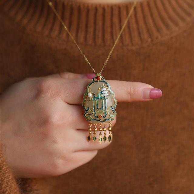 Argent Collier classique au charme intemporel