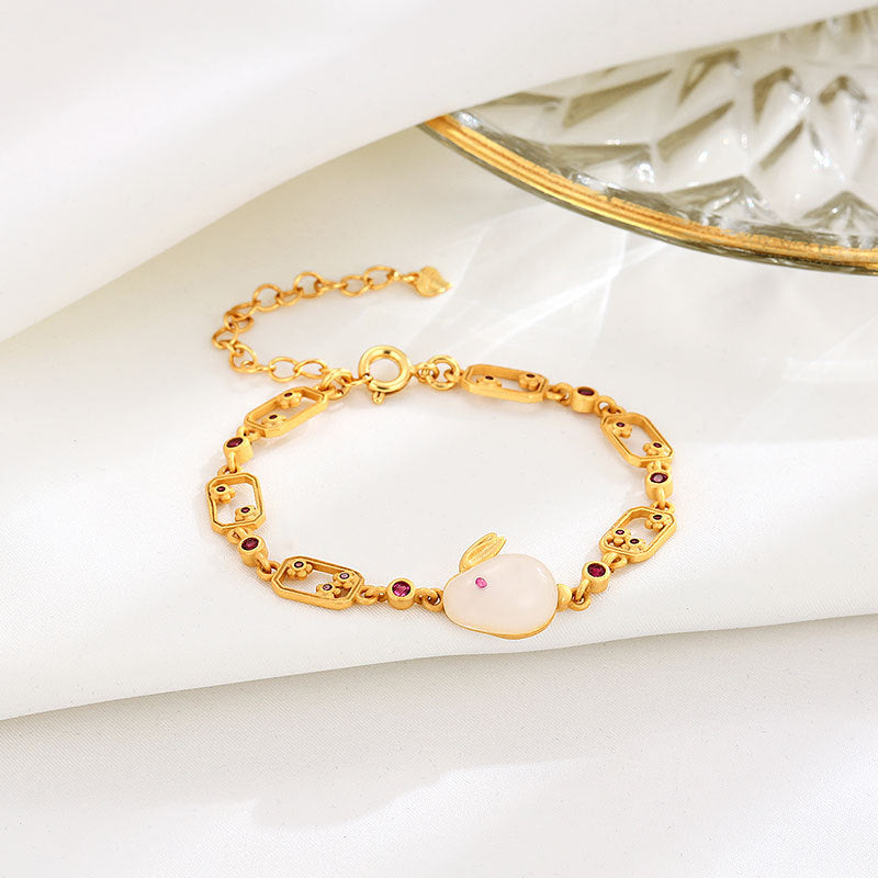 Argent Bracelet magnifique au style unique