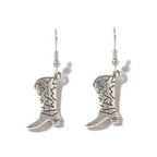 Argent Boucle d'oreille artisanal délicat