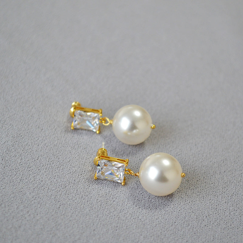 Argent Boucle d'oreille charmant pour toute occasion