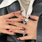 Argent Bague charmant pour toute occasion