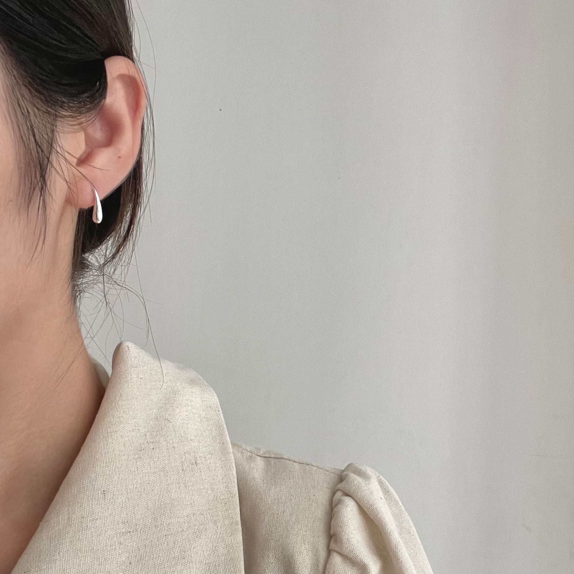 Boucle d'oreille artisanal délicat