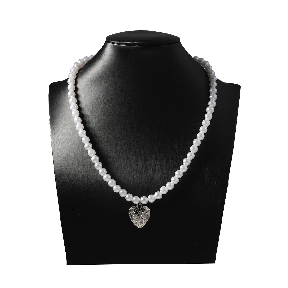 Argent Collier vintage fait main