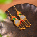 Argent Boucle d'oreille charmant pour toute occasion