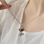 Argent Collier charmant pour toute occasion