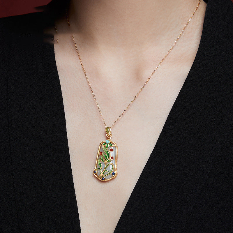 Argent Collier romantique pour moments spéciaux