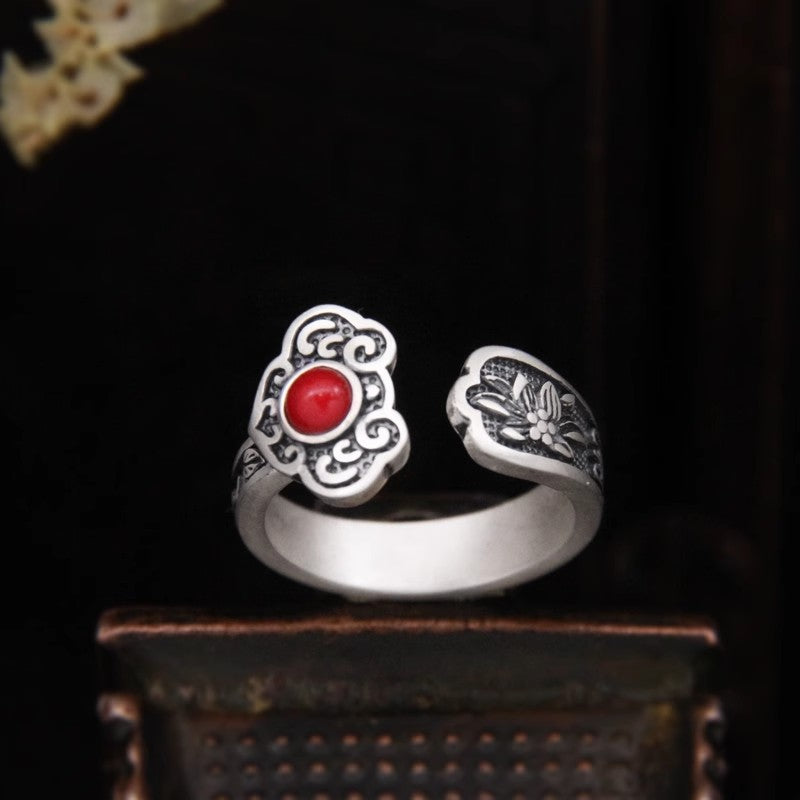 Argent Bague classique au charme intemporel