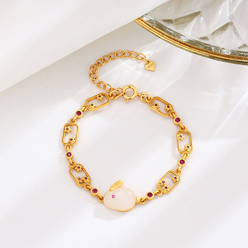 Argent Bracelet magnifique au style unique