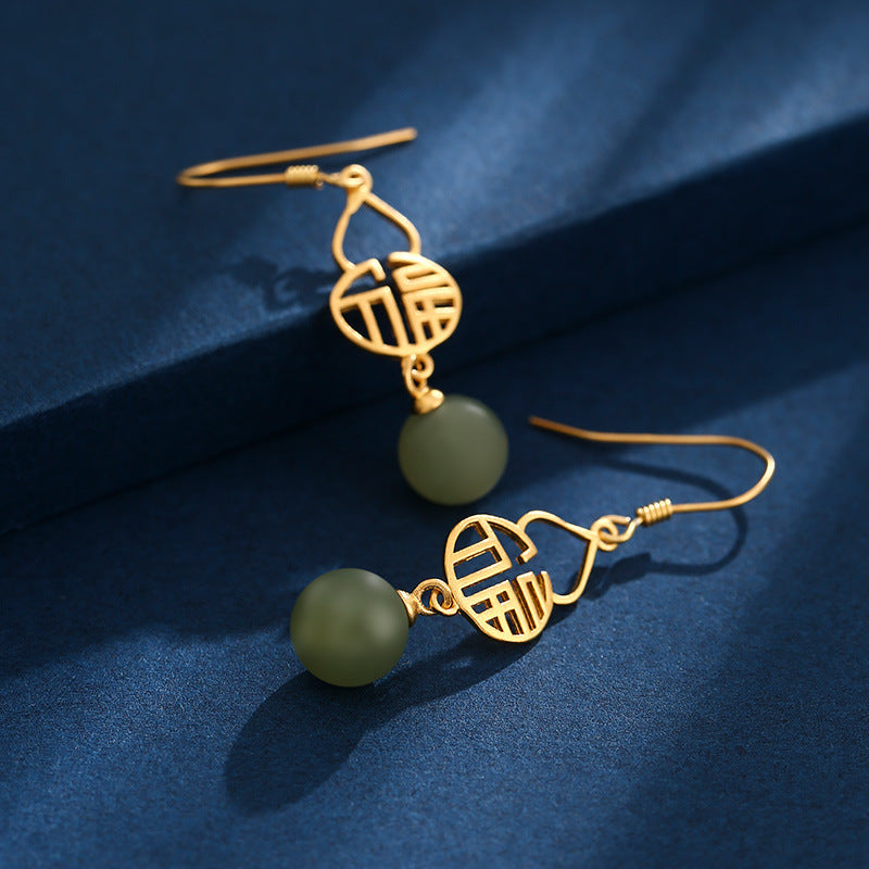 Argent Boucle d'oreille charmant pour toute occasion