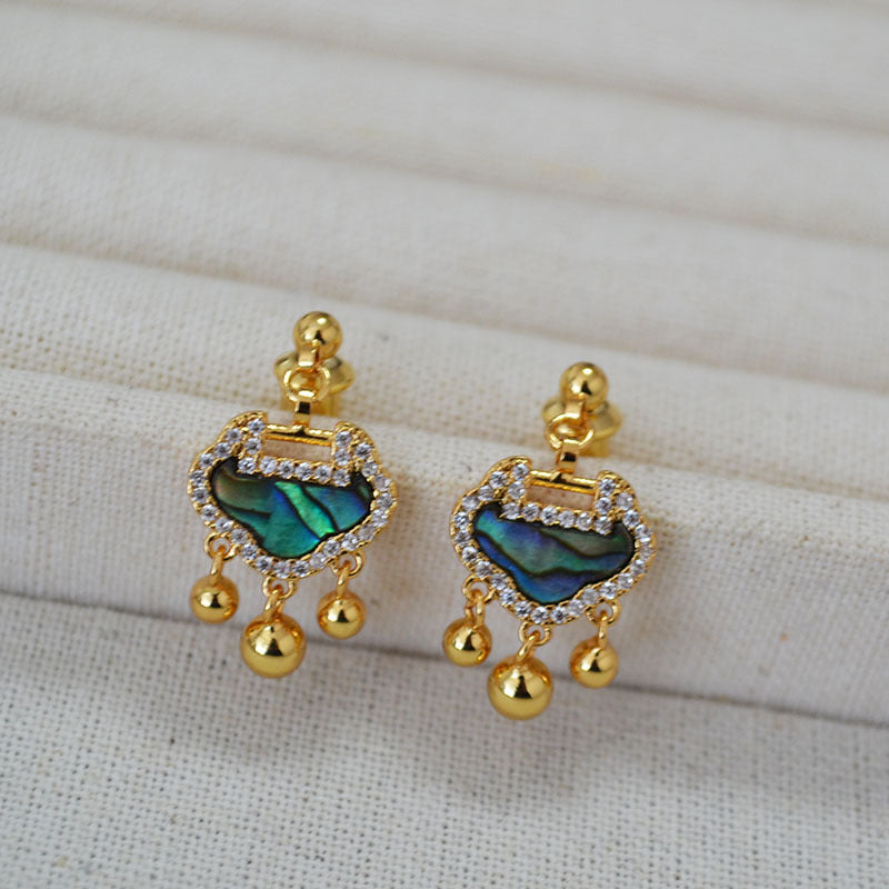 Argent Boucle d'oreille charmant pour toute occasion