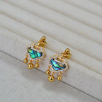 Argent Boucle d'oreille charmant pour toute occasion