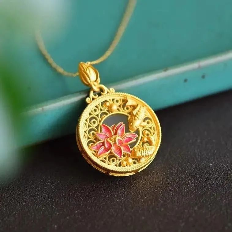 Argent Collier charmant pour toute occasion