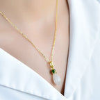 Argent Collier élégant pour toute occasion