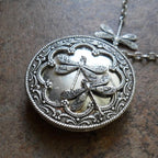 Argent Collier vintage fait main