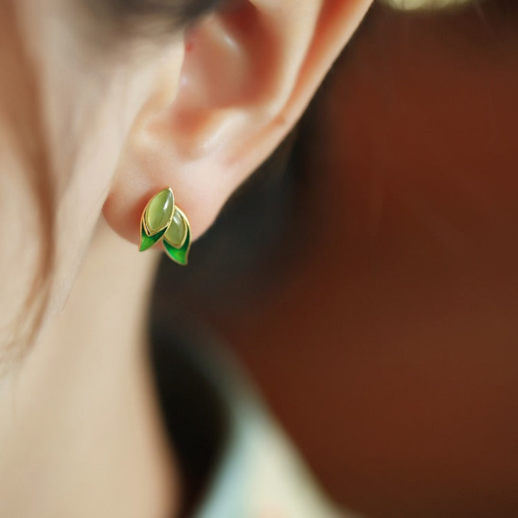 Argent Boucle d'oreille charmant pour toute occasion