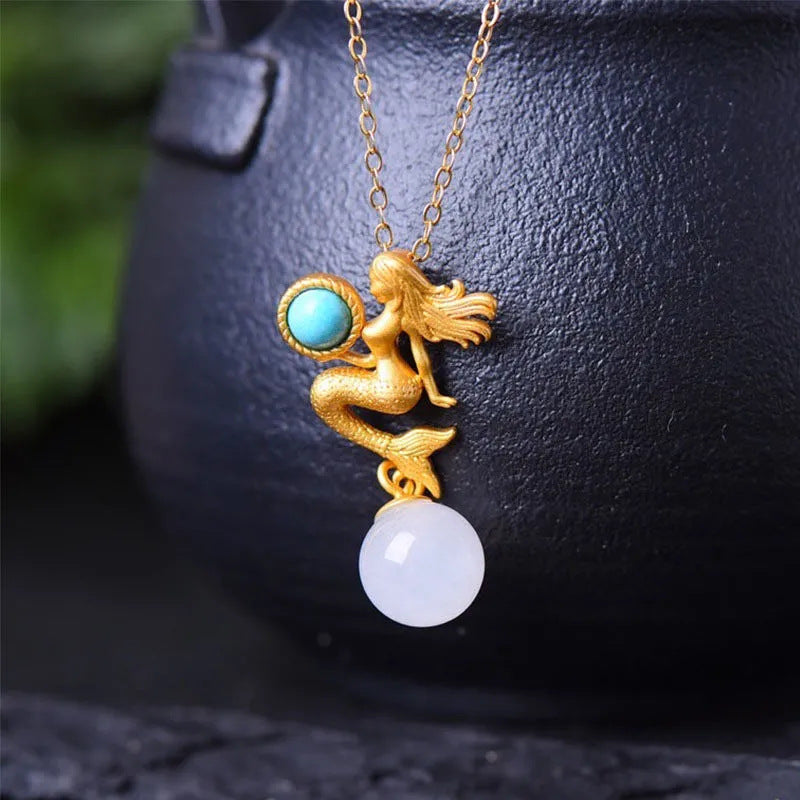 Argent Collier charmant pour toute occasion