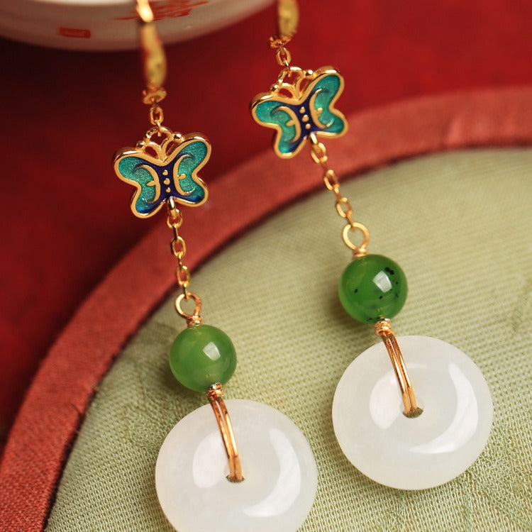 Argent Boucle d'oreille charmant pour toute occasion