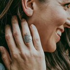 Argent Bague charmant pour toute occasion