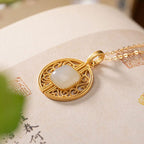 Argent Collier magnifique au style unique