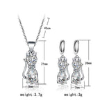 Argent Collier magnifique au style unique