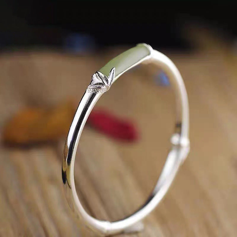 Argent Bracelet magnifique au style unique