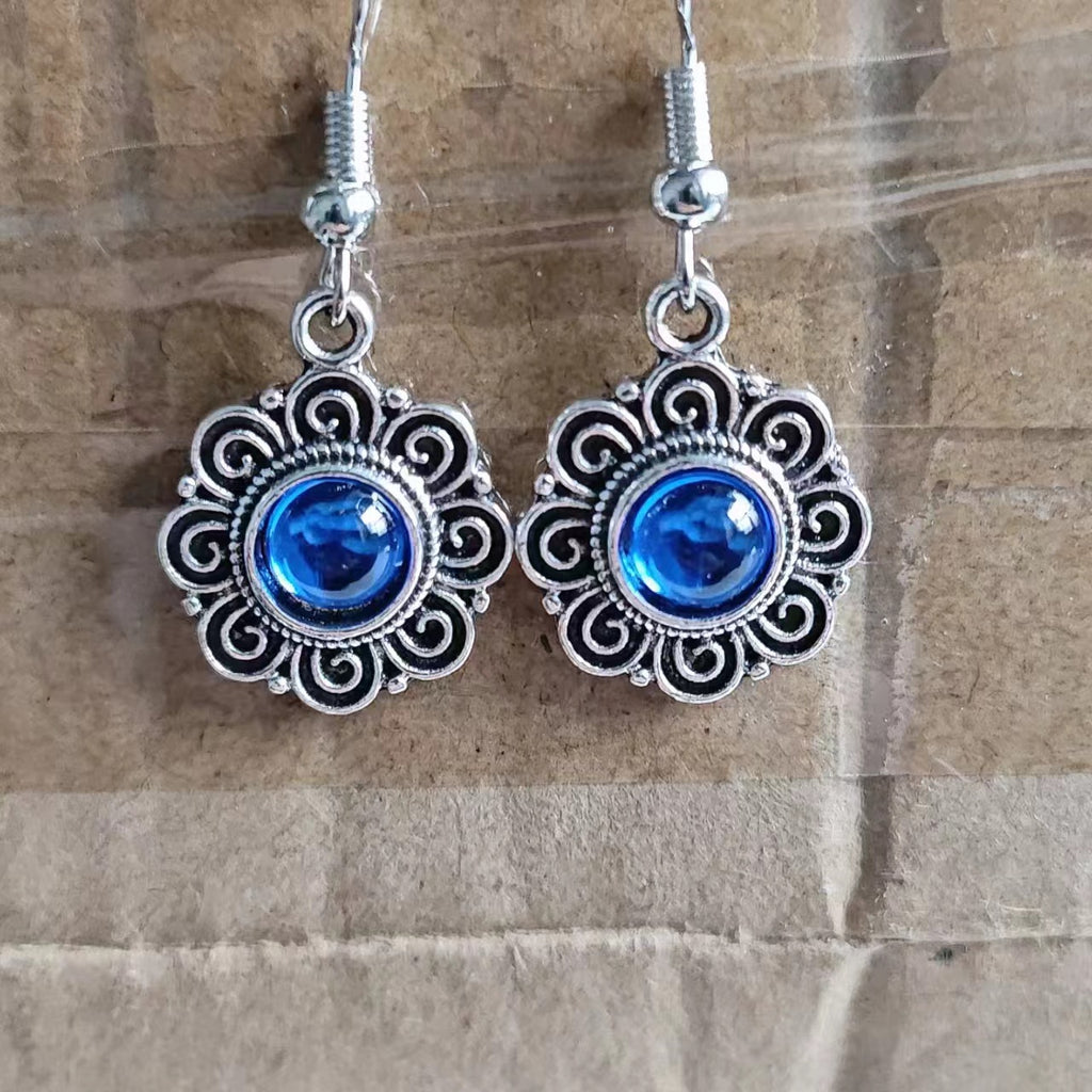 Argent Boucle d'oreille charmant pour toute occasion