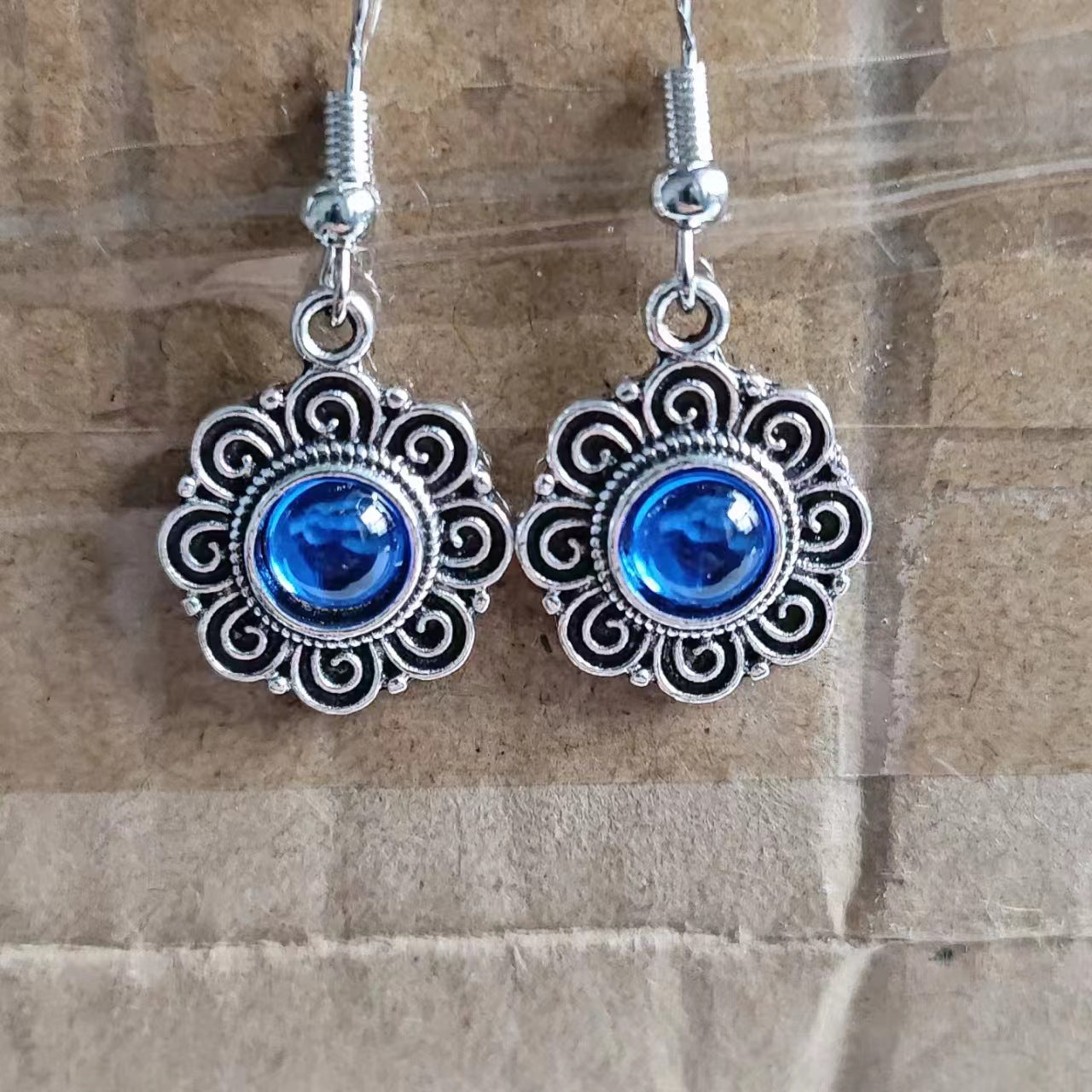 Argent Boucle d'oreille charmant pour toute occasion