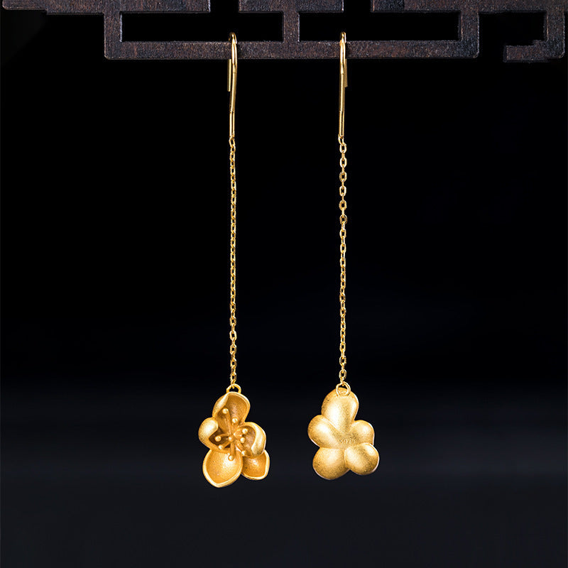 Argent Boucle d'oreille charmant pour toute occasion