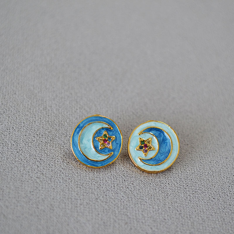 Argent Boucle d'oreille charmant pour toute occasion