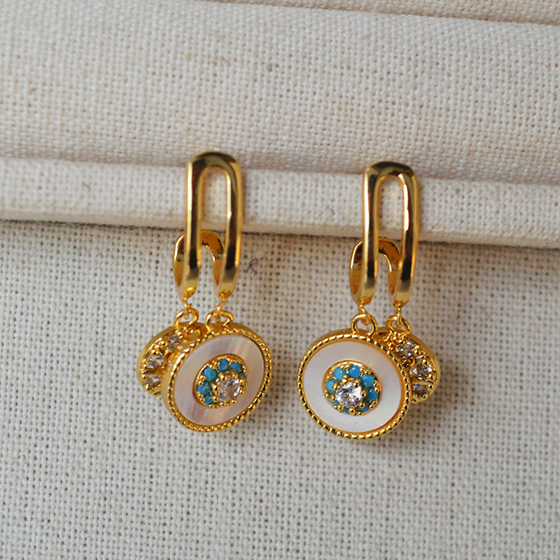 Argent Boucle d'oreille charmant pour toute occasion