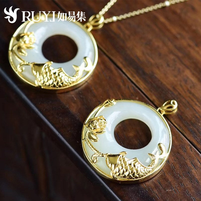 Argent Collier élégant pour toute occasion