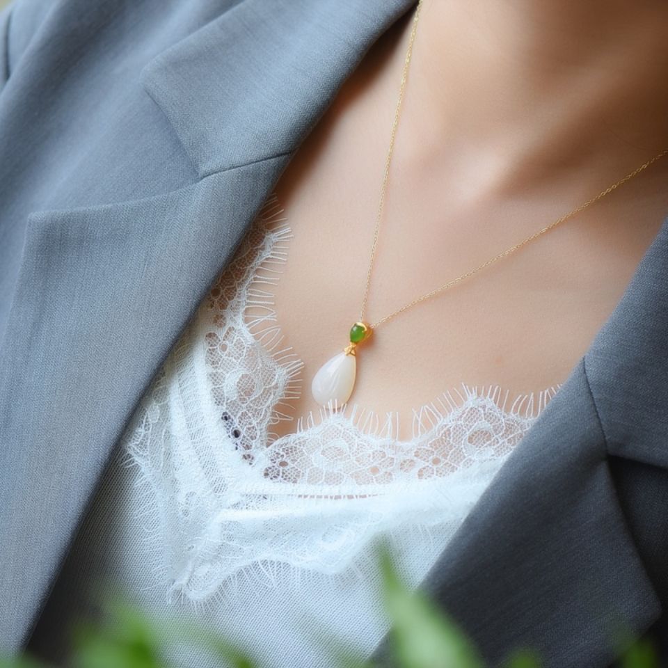 Argent Collier charmant pour toute occasion