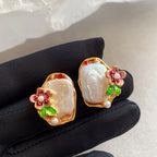 A Must-Have - Boucle d'oreille artisanal délicat