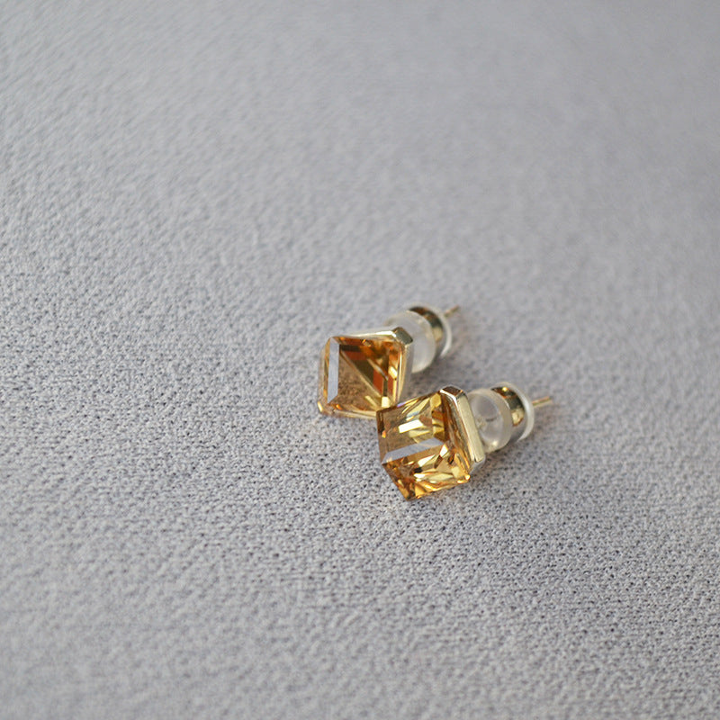 Argent Boucle d'oreille artisanal délicat