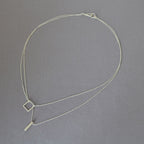 Argent Collier charmant pour toute occasion