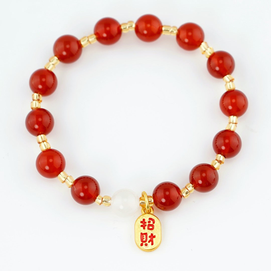 Argent Bracelet magnifique au style unique