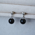 Argent Boucle d'oreille artisanal délicat