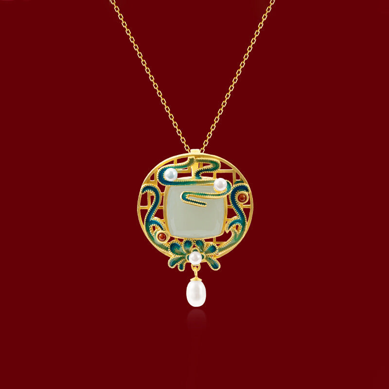 Argent Collier romantique pour moments spéciaux