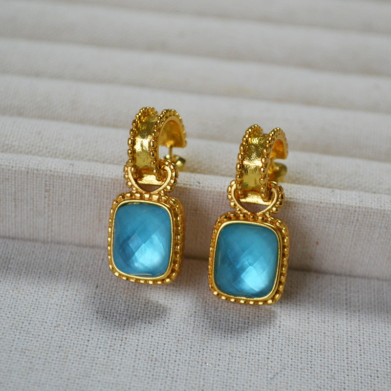 Argent Boucle d'oreille charmant pour toute occasion