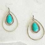 Argent Boucle d'oreille artisanal délicat