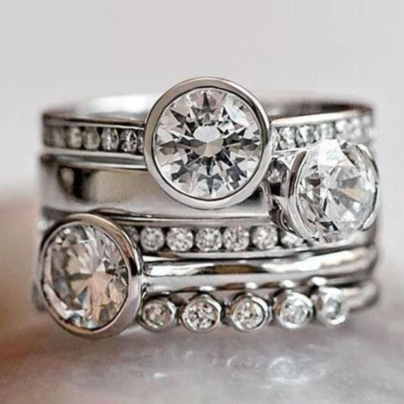 Argent Bague artisanal délicat