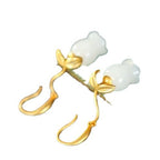 Argent Boucle d'oreille charmant pour toute occasion