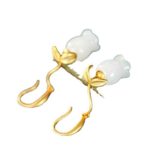 Argent Boucle d'oreille charmant pour toute occasion