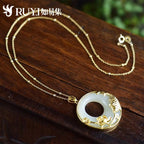 Argent Collier élégant pour toute occasion