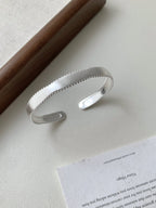 Argent Bracelet vintage fait main