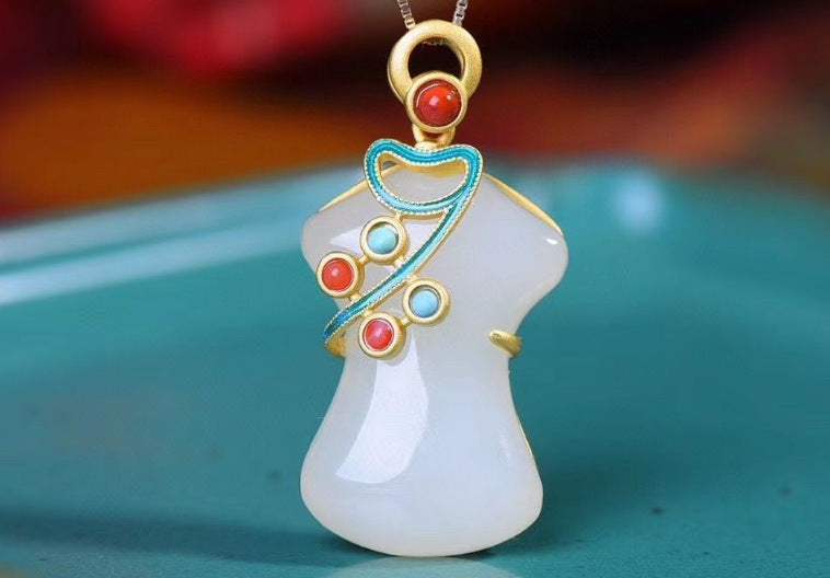 Argent Collier charmant pour toute occasion