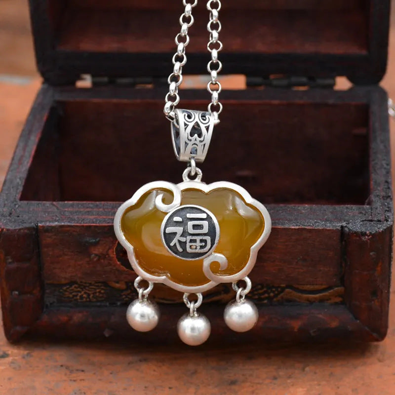 Argent Collier classique au charme intemporel