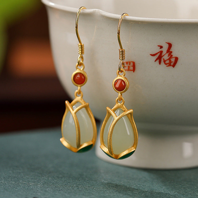 Argent Boucle d'oreille charmant pour toute occasion