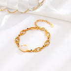 Argent Bracelet magnifique au style unique